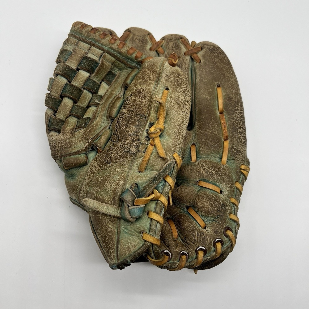 VTG Rawlings GJ64 11"‎ Roberto Clemente Blue Baseball Softball Glove RHT